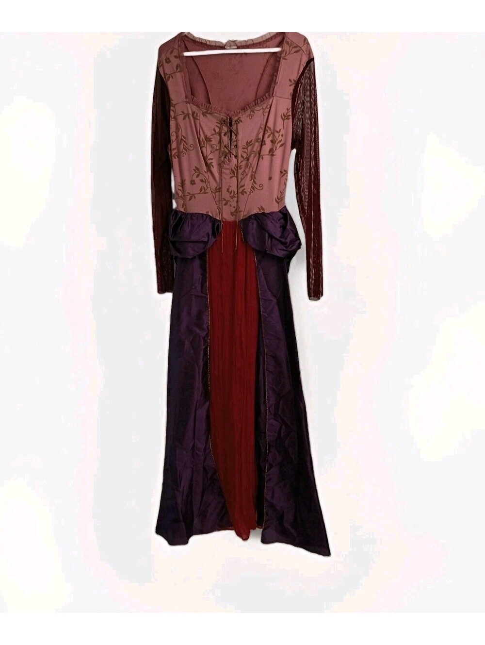 Spirit Halloween Disney Hocus Pocus Sarah Sanderson Costume Dress Adult Medium